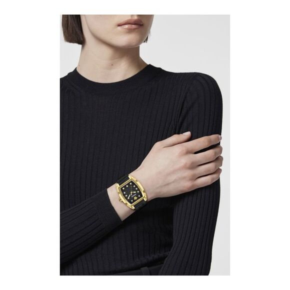 Versace  Dominus Diamond Watch Gold Womens